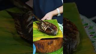 Huge Grilled Fish | Laos Food | Luang Prabang #shorts