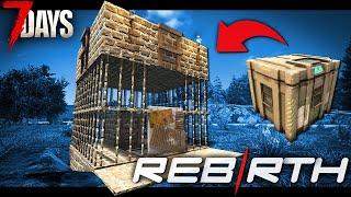 This deployable mineshaft makes resource gathering EASY! - 7 Days to Die (Ep.17)