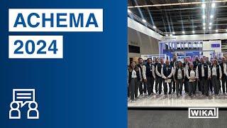 WIKA at the ACHEMA 2024 | presenting our digital and sustainable innovations