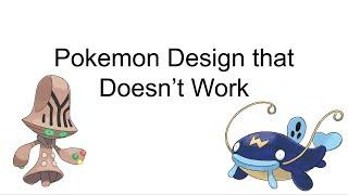 A PowerPoint about Pokemon Design that Doesn't Work