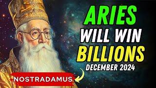 Nostradamus Predicted Aries Will Win Big and Get Rich in December 2024