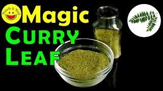 What to eat during Stomach Upset | How to make Curry Leaf Chutney Powder