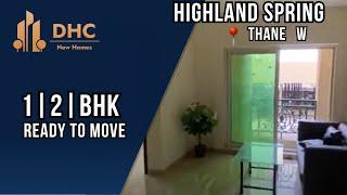 Siddhi Highland Springs Dhokali, Thane West | 1 BHK | 2BHK | Flats in Thane West