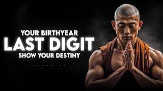 What The Last Digit of Your Birth Year Means You'll Be SHOCKED | Buddhism