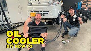 How to Install an OIL COOLER