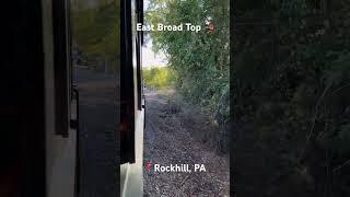 Railroad Crossings on the East Broad Top Railroad