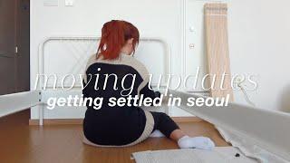 Unboxing my furniture and settling in | Seoul Moving Vlog