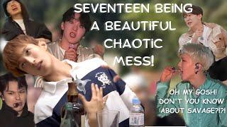 SEVENTEEN are a beautiful, chaotic MESS! (funny moments)