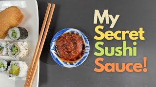 My Secret Sushi Sauce Recipe | Spicy Sushi Dipping Sauce | Tasty Sesame Chili Dipping Sauce