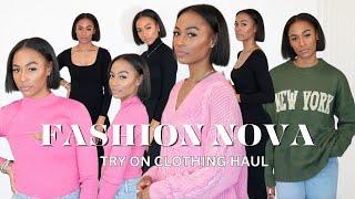 Fashion Nova Fall Try On Clothing Haul | Gabrielle Morris