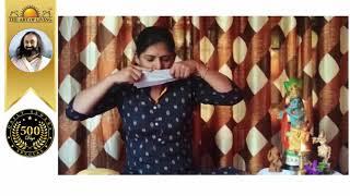 Sreelaja comb and paper music