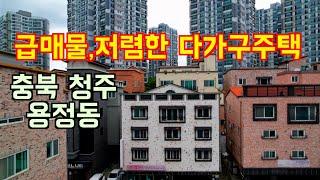 급매물] 저렴하고 투자 가치있는 급매물다가구 주택 매매 / 충북 청주 용정동 다가구 주택