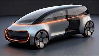 Electric car designed by Nokia. AI Created