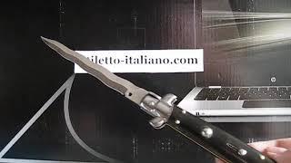 Classic stiletto 11" Kris Dark horn Frank Beltrame