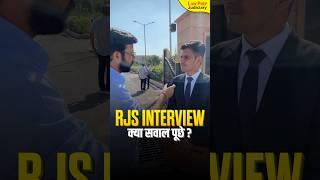 RJS Interview 2024 | Student Reaction #shorts #rjs #rjsinterview