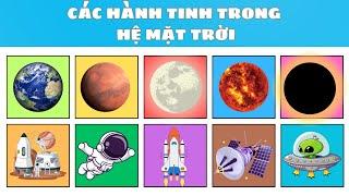 Dạy bé học tiếng Anh Các Hành Tinh trong Hệ Mặt Trời | Planets in the Solar System | Oh Vui Kids