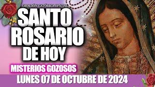 EL SANTO ROSARIO DE HOY LUNES 07 DE OCTUBRE 2024MISTERIOS GOZOSOS//Santo Rosario de Hoy//NUEVO