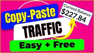 Affiliate Marketing Tutorial with Copy Paste Free Traffic  ($50/Day)