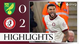 MEHMETI & WELLS SCORE IN AWAY WIN | Norwich City 0-2 Bristol City | Highlights