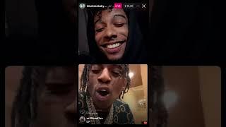 Soulja Boy & Blueface IG Live • Face Off! Is Soulja Scared To Squabble?