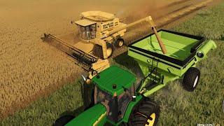 BIG FLATS TEXAS USA #1 | Time Lapse | Farming Simulator 22 | FS 22 | Harvest