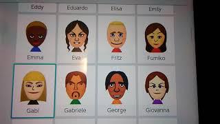 All 100 Wii Sports Resort Miis!