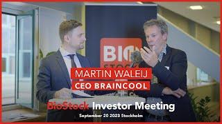 BioStock Investor Meeting | Interview with BrainCool | September 2023