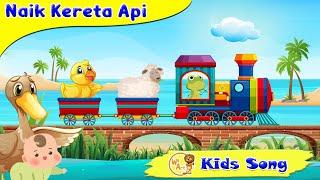 Naik Kereta Api Tut Tut Tut / Bebek, Ayam dan Kambing Lagu Anak Indonesia Terbaru / WE ART KIDS SONG