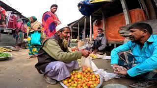 শীতকালে চরের গ্রামের বাজারের দৃশ্য। Rural Market। Bangladesh Village Market in Winter। BD Shomachar