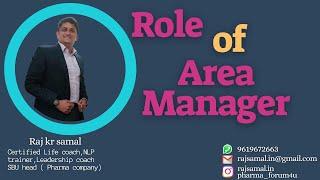 Area Manager Role ( For Pharma professionals)#leadership #managers