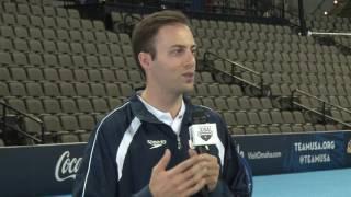 US Olympic Team Trials - Swimming: #Lane9 Night 7: Garrett Webber Gale Interview