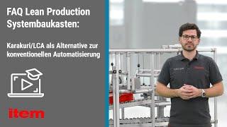 FAQ Lean Production Systembaukasten – Vorteile von Karakuri/LCA in der Automation