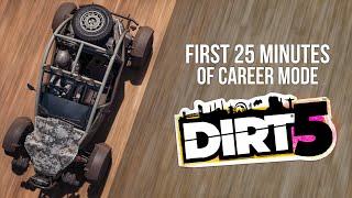 Dirt 5 - FIRST 25 MINUTES OF CAREER MODE!! (Xbox One X)