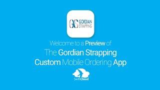 Gordian Strapping - Mobile App Preview GOR258W