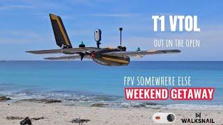 A weekend getaway with my Heewing T1 Ranger VTOL