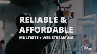 Resi.io | Reliable & Affordable Church Live Streaming