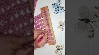 Punto calado en telar rectangular  | puntada muy bonita #tejido #tejer #bufanda #telar #bastidor