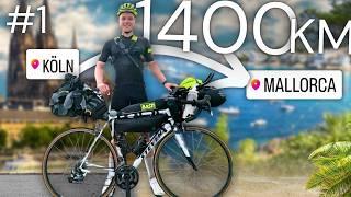 Cologne to Mallorca: 1400 km in 4 Days | Bikepacking Challventure | Part 1