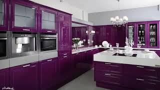 Unique purple kitchen ideas