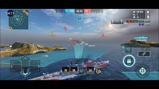 Supership Edgar gameplay #edgar #worldofwarshipsblitz