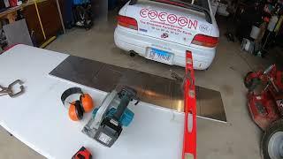 Cutting Aluminum with a Circular Saw! It Works Great!