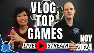 What's HOT in Gaming this month? Giveaway in the comment. Vlog November 2024