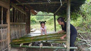 30 Days: Life of a 16-Year-Old Single Mother - Building a Bamboo House Alone