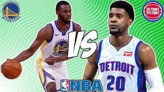 Golden State Warriors vs Detroit Pistons 1/18/22 Free NBA Pick and Prediction NBA Betting Tips