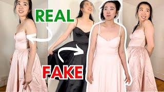 Real House Of CB Vs Fakes Dresses Review & Size Comparisons