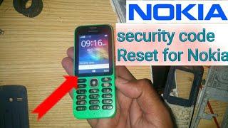 Nokia 215 RM-1110 security code Reset Nokia RM-1110 security code reset security code Problem