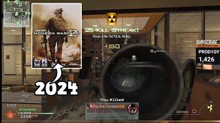 MW2 In 2024 Is EASY:(30-2)"INSANE LIVE BARRET 50CAL" NUKE OΝ HIGHRISE TDM