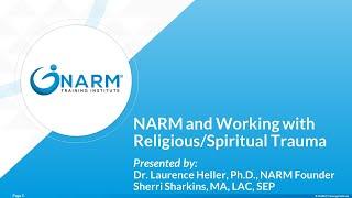 Preview: NARM and Working with Religious/Spiritual Trauma