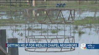 Wesley Chapel residents flooded out, no where to turn