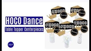 HOCO Dance Homecoming Centerpiece Ideas - Table Toppers Sticks | Big Dot of Happiness